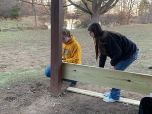 outdoor school benches 2